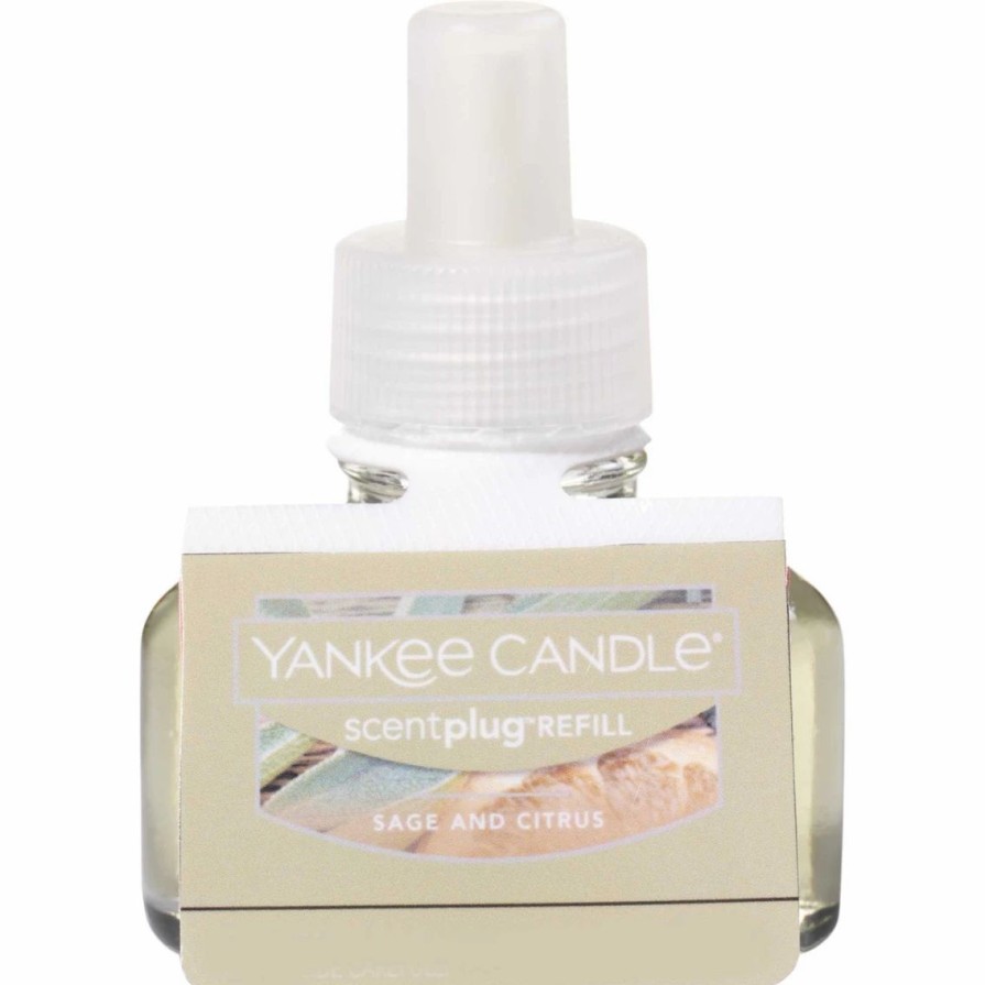 Home Decor * | Best Reviews Of Yankee Candle Sage & Citrus Scentplug Refill