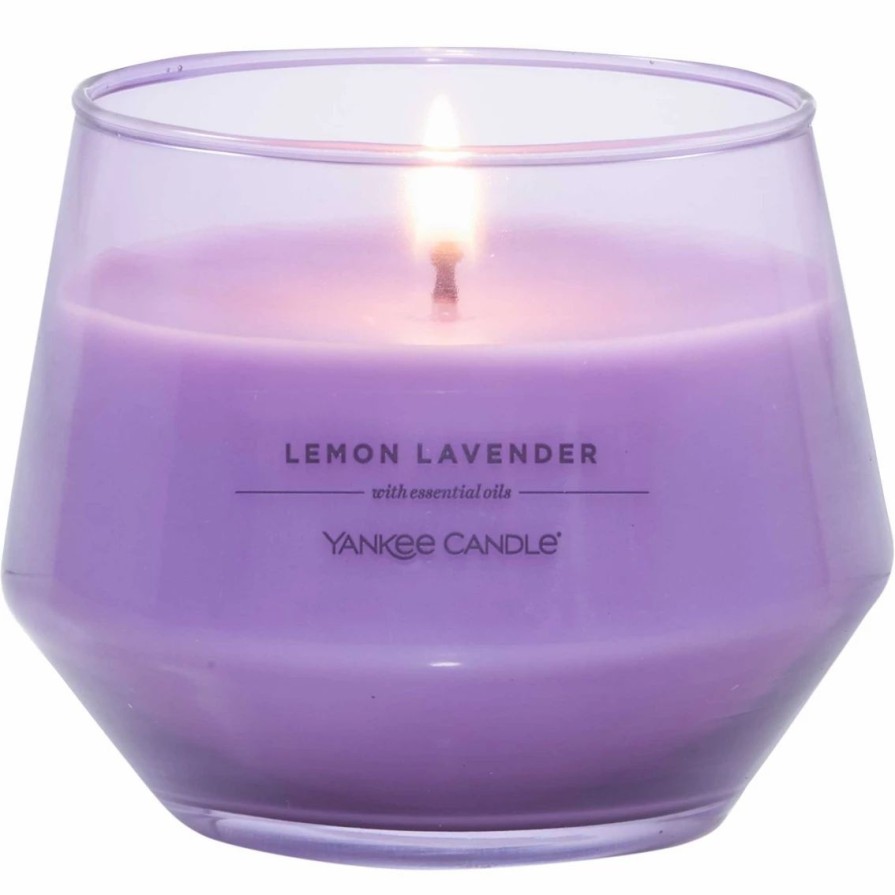 Home Decor * | Cheap Yankee Candle Medium Studio Collection Lemon Lavender Candle