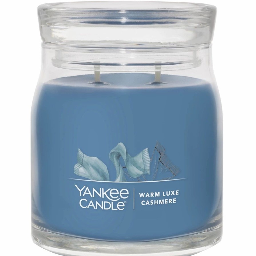 Home Decor * | Discount Yankee Candle Warm Luxe Cashmere Signature Medium Jar Candle