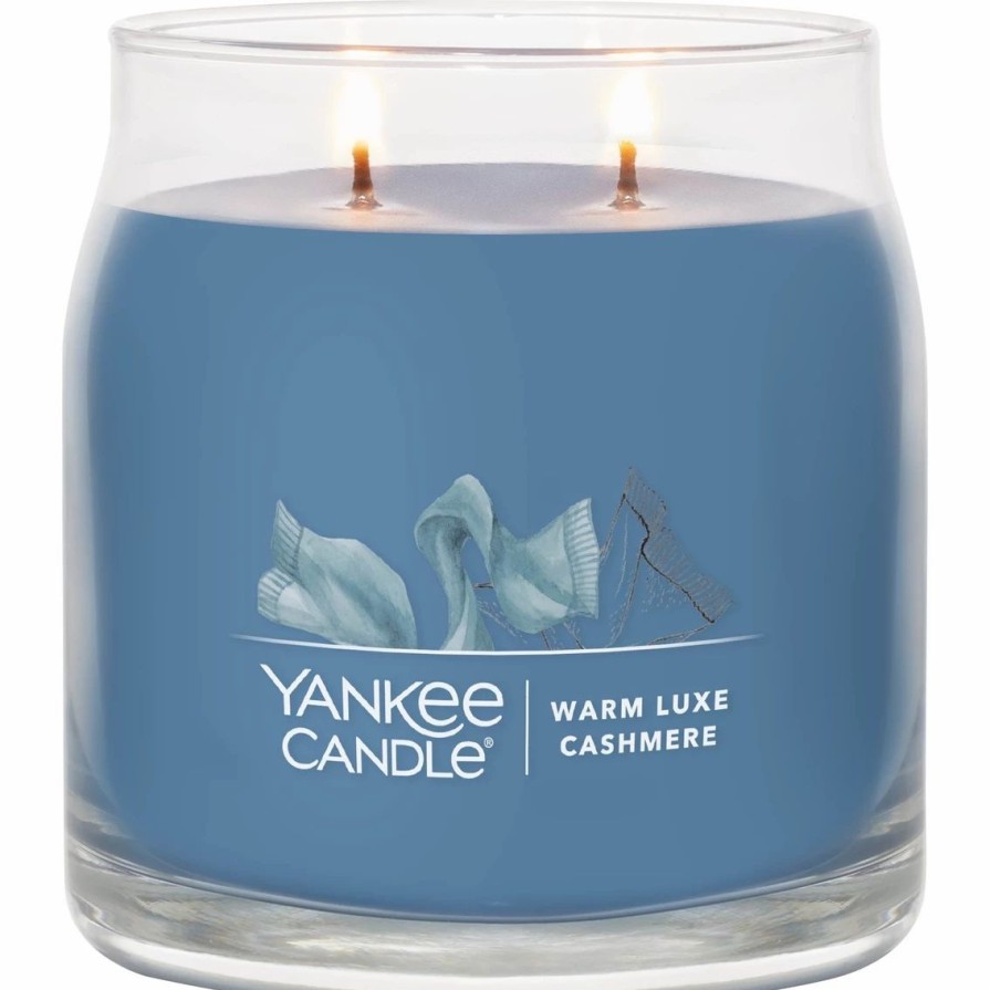 Home Decor * | Discount Yankee Candle Warm Luxe Cashmere Signature Medium Jar Candle