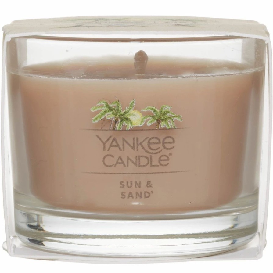 Home Decor * | Outlet Yankee Candle Sun & Sand Filled Votive Mini Candle