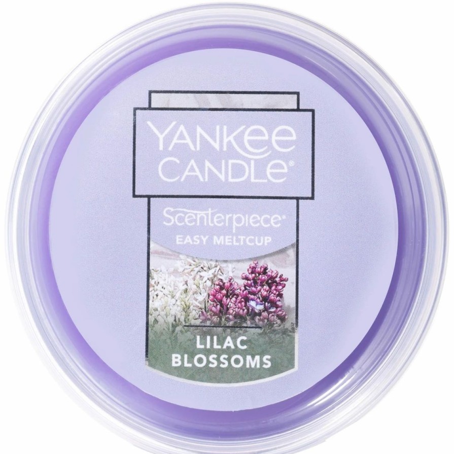 Home Decor * | Best Sale Yankee Candle Lilac Blossoms Scenterpiece Easy Meltcup