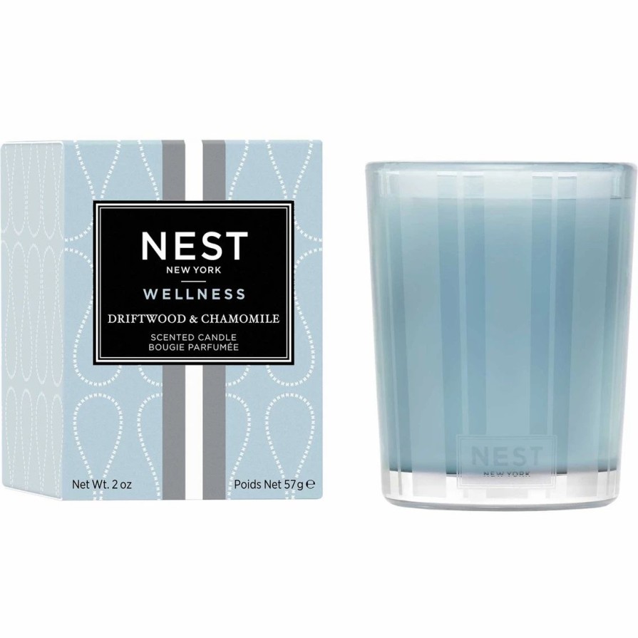 Home Decor * | Discount Nest Fragrances New York Driftwood And Chamomile Votive Candle