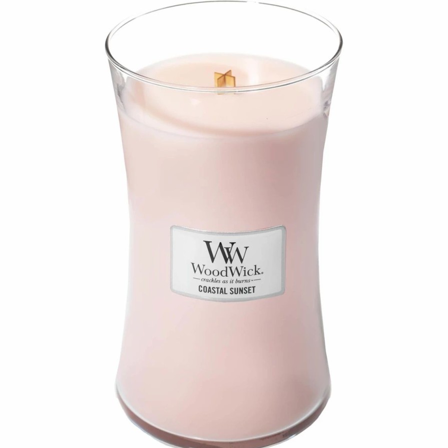 Home Decor * | Buy Woodwick Coastal Sunset Large Jar Candle