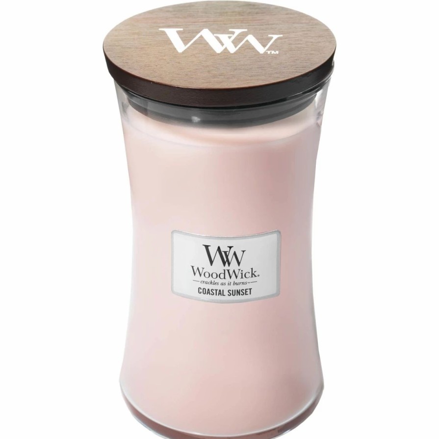 Home Decor * | Buy Woodwick Coastal Sunset Large Jar Candle