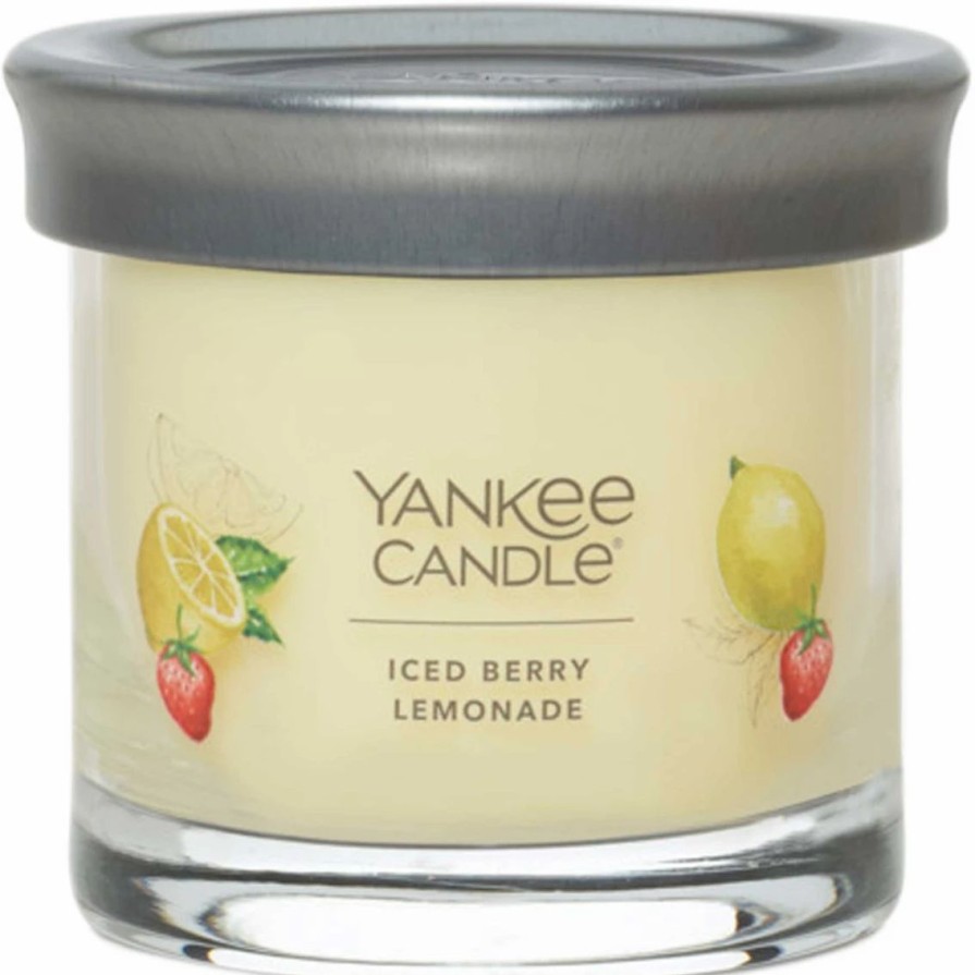 Home Decor * | Outlet Yankee Candle Iced Berry Lemonade Signature Small Tumbler Candle