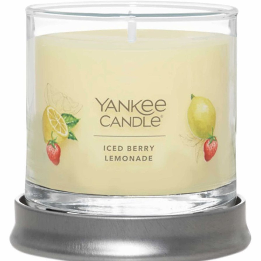 Home Decor * | Outlet Yankee Candle Iced Berry Lemonade Signature Small Tumbler Candle