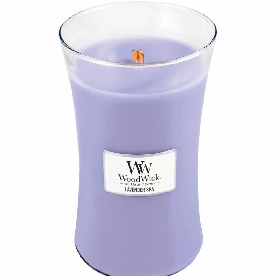 Home Decor * | New Woodwick Lavender Spa Large Woodwick Jar