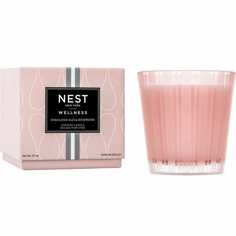 Home Decor * | Buy Nest Fragrances New York Himalayan Salt And Rosewater 3 Wick Candle