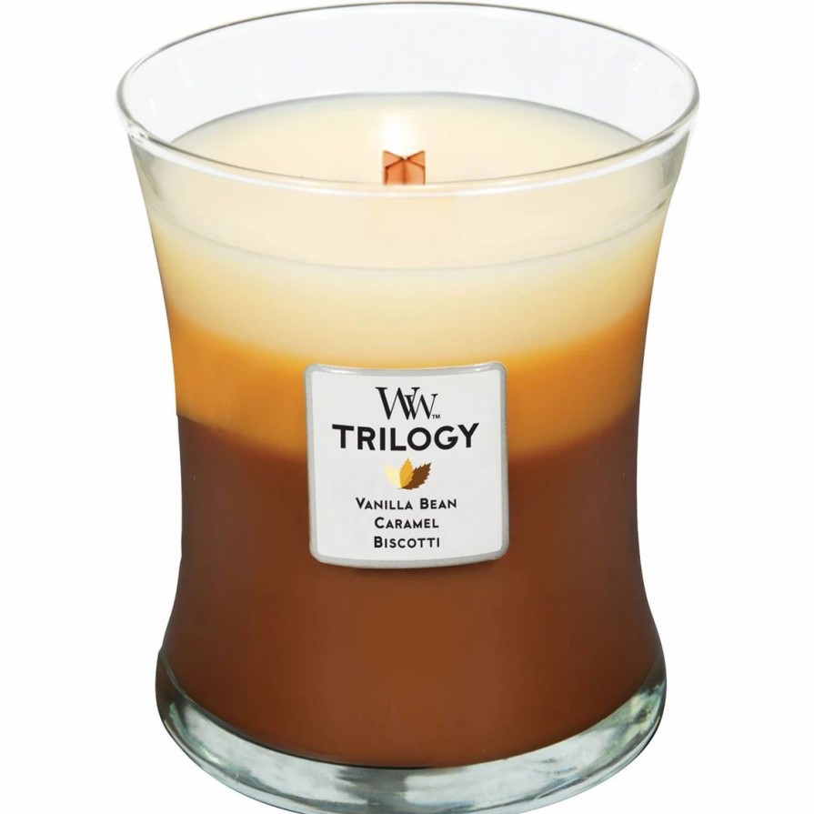 Home Decor * | Discount Woodwick Medium Trilogy Candle