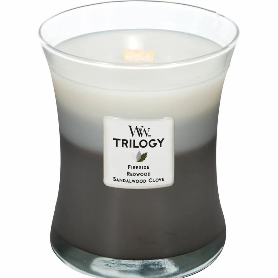 Home Decor * | Discount Woodwick Medium Trilogy Candle