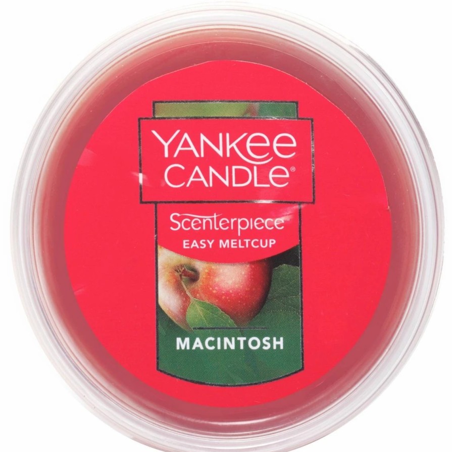 Home Decor * | Best Sale Yankee Candle Macintosh Scenterpiece Easy Meltcup