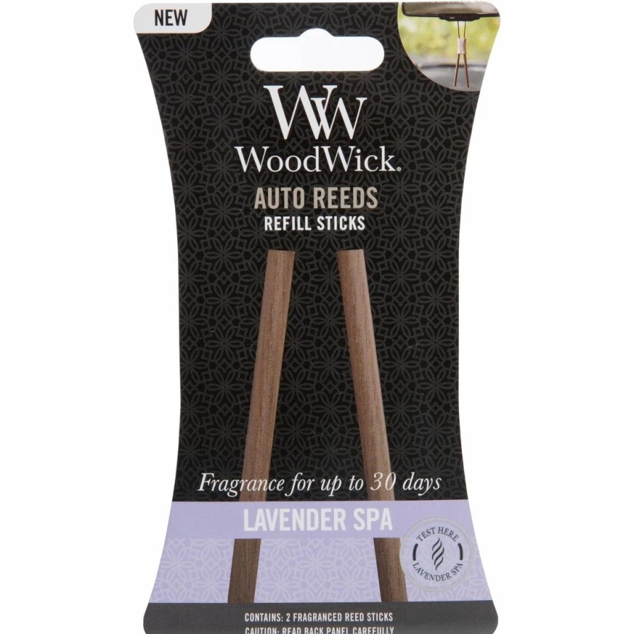 Home Decor * | Outlet Woodwick Lavender Spa Auto Reed Kit Refill